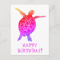 Tartaruga Marinha FELIZ ANIVERSÁRIO!