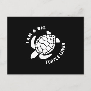 Cartão Postal Tartaruga marinha Tartarugas Oceânicas Presente An