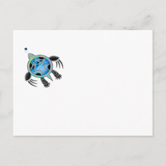 Cartão Postal Tartaruga Pintada