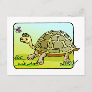 Cartão Postal Tartaruga Vigilante