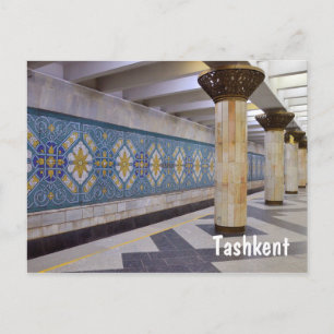 Cartão Postal Tashkent, Usbequistão