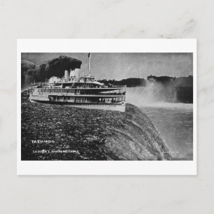 Cartão Postal Tashmoo Sobre Niagra Fala Posto Fotográfico Vintag