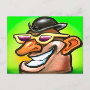 Cartão Postal Tater Head