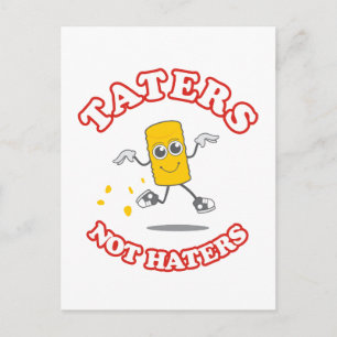 Cartão Postal Taternizadores não Hater