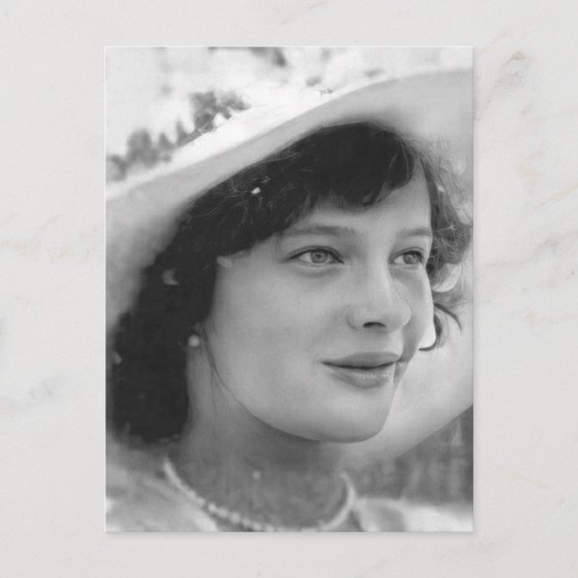 Cartão Postal Tatiana, filha czar da Rússia Cartão-postal (Frente)