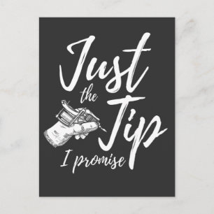 Cartão Postal Tattoos Tip Inked Tattoo Artist