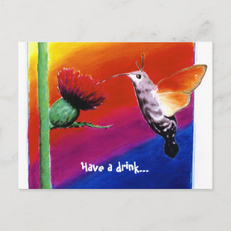 Cartão Postal Taubenschwänzchen