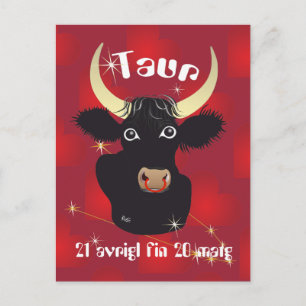 Cartão Postal Taur 21 avrigl fin 20 matg Cartulina