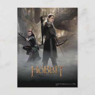 Cartão Postal TAURIEL™ E LEGOLAS GREENLEAF™ Movie Poster 2