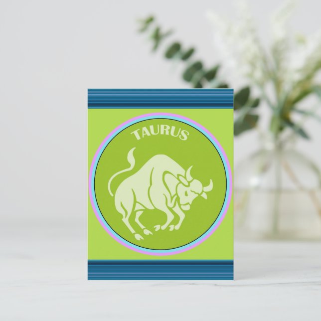 Cartão postal Taurus (Em pé/Frente)