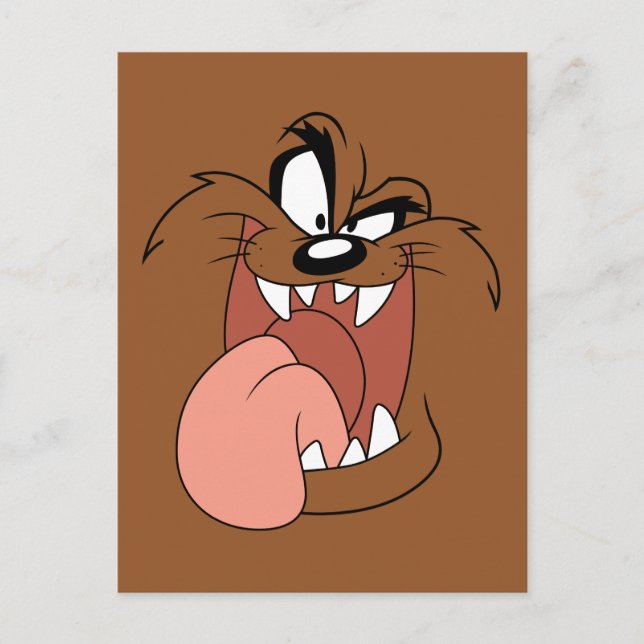 Cartão Postal TAZ™ Crazy Smile (Frente)