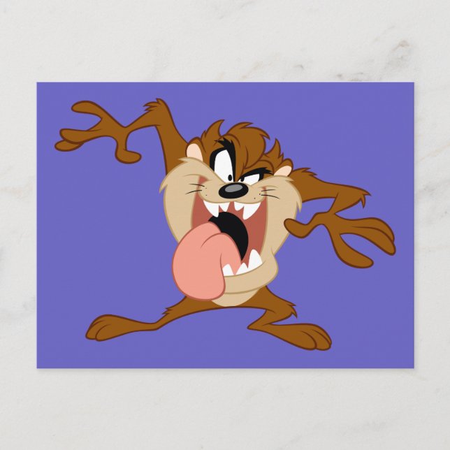 Cartão Postal TAZ™ | Estimulando A Língua (Frente)