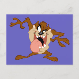 Cartão Postal TAZ™ Estimulando A Língua