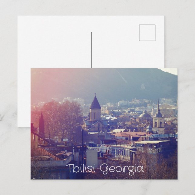 Cartão Postal Tbilisi Georgia (Frente/Verso)