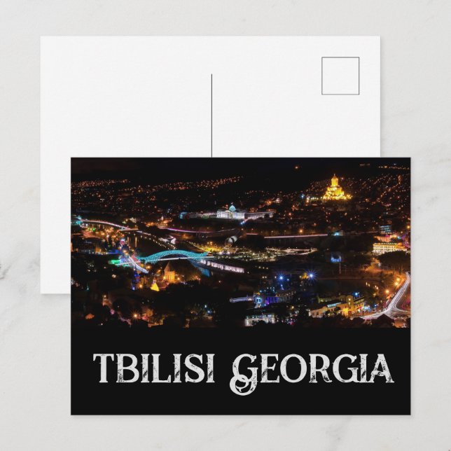Cartão Postal Tbilisi Geórgia (Frente/Verso)