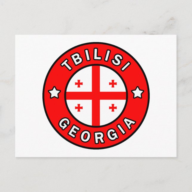 Cartão Postal Tbilisi Georgia (Frente)