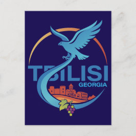 Cartão Postal Tbilisi Geórgia Europa Oriental