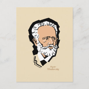 Cartão Postal Tchaikovsky