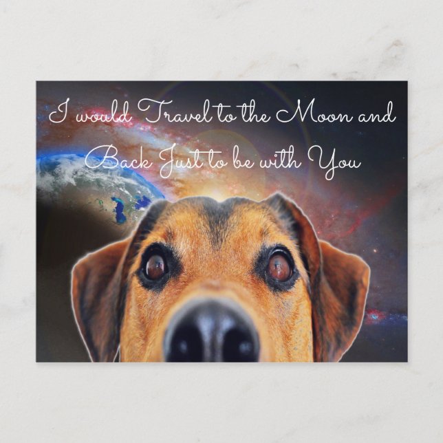 Cartão Postal Te amo (Frente)