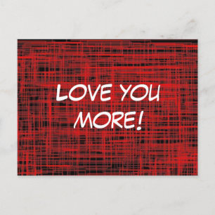 Cartão Postal Te Amo Mais!