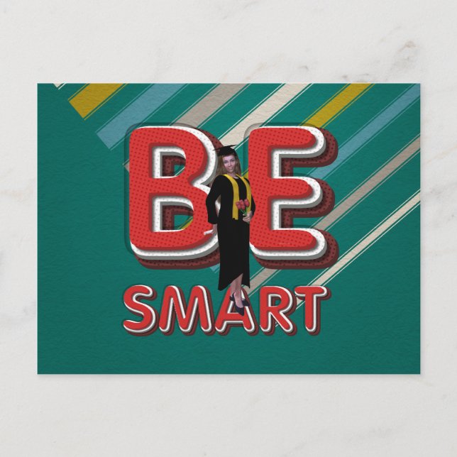 Cartão Postal Tê inteligente (Frente)