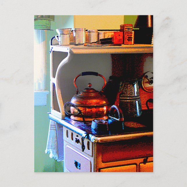Cartão Postal Tea de Cobre em Escória (Frente)