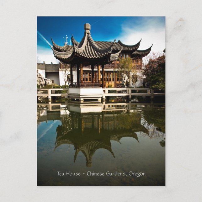 Cartão Postal Tea House (Frente)