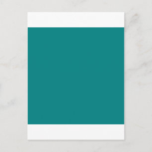 Cartão Postal Teal Green