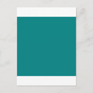 Cartão Postal Teal Green