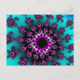 Cartão Postal Teal Oriental Eye