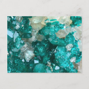 Cartão Postal Teal Rock Candy Quartz