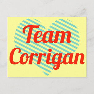 Cartão Postal Team Corrigan