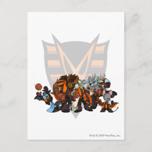 Cartão Postal Team Haunted Woods Group