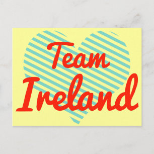 Cartão Postal Team Irlanda