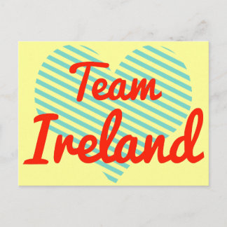 Cartão Postal Team Irlanda