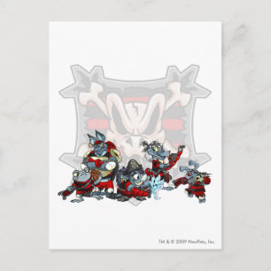 Cartão Postal Team Krawk Island Group