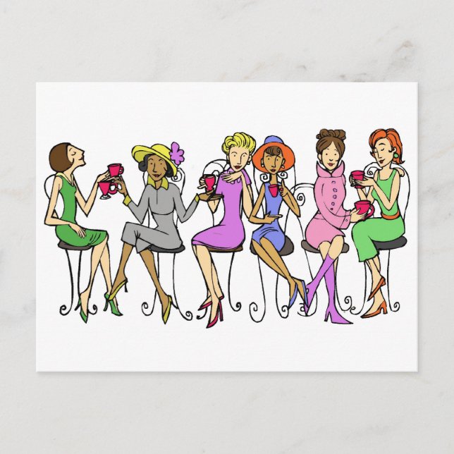 Cartão Postal Teatime (Frente)