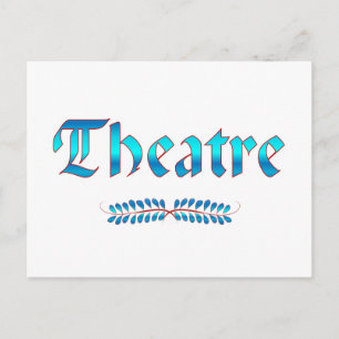 CARTÃO POSTAL TEATRO