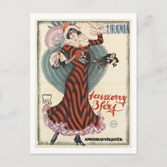 Cartão Postal Teatro De Comédia Do 20 Inicial Inspirado (Frente)