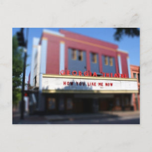 Cartão Postal Teatro Georgia