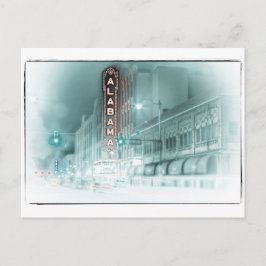 Cartão Postal Teatro histórico do Alabama em Birmingham, Alabama