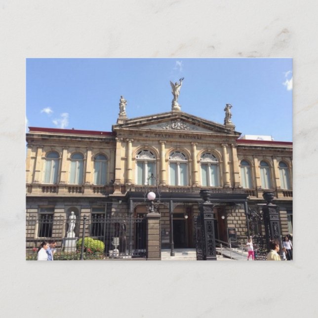 Cartão Postal Teatro Nacional (Frente)