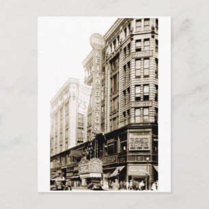 Cartão Postal Teatro RKO Keith em Boston em 1930