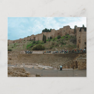 Cartão Postal Teatro Romano de Málaga
