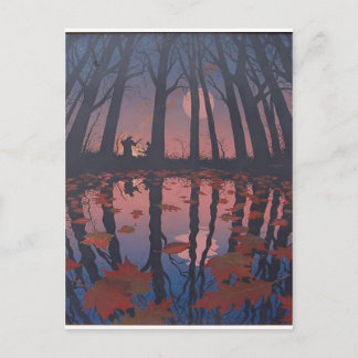 Cartão Postal Tecido