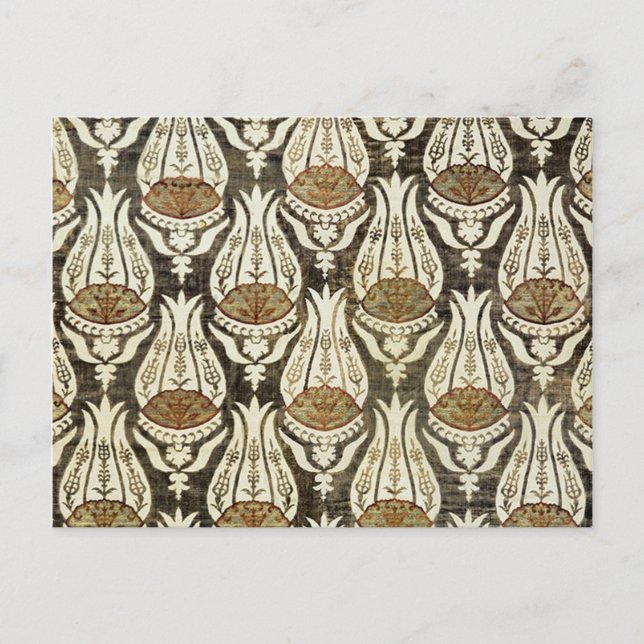 Cartão Postal Tecido De Furnishing (1600-1700) Por William Morri (Frente)