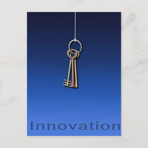 Cartão Postal Teclas para inovar