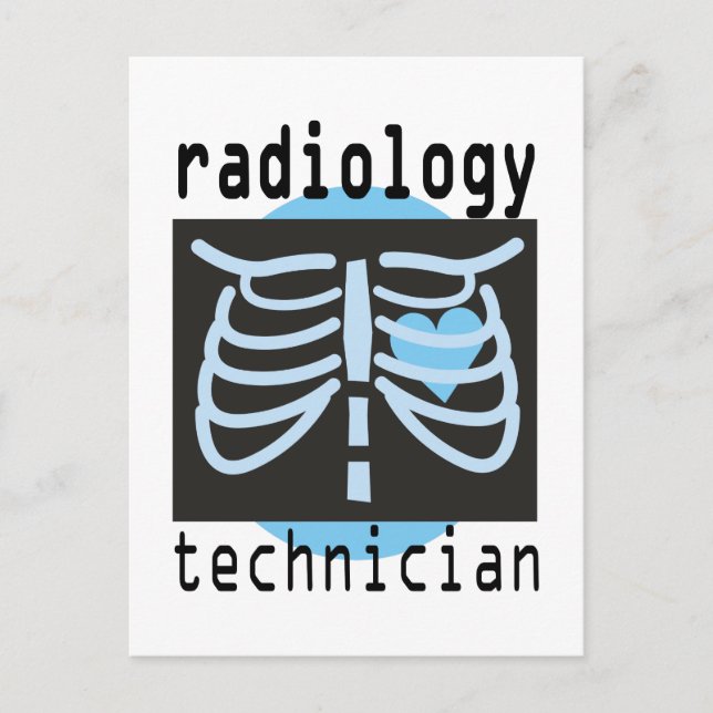 Cartão Postal Técnico de Radiologia (Frente)