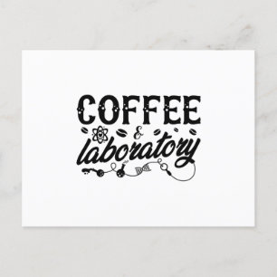 Cartão Postal Técnico técnico do Coffee & Laboratory Lab Tech