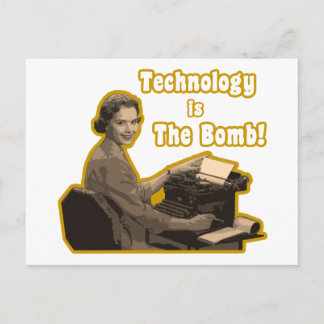 Cartão Postal tecnologia_is_a_bomba